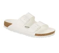 Birkenstock Unisex Arizona triples White, Birko Flor FLIP Flops, 35 EU