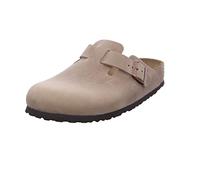 Birkenstock Unisex Boston Tabacco Brown, Oiled Leather Clogs, 46 EU Schmal