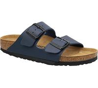 BIRKENSTOCK Arizona, Unisex Pantolette schmale Form, dunkelblau(dunkelblau), Gr. 38