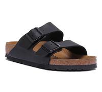 Birkenstock Arizona Damen Herren Pantolette Birko-Flor 39, Normal, black