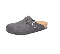 Birkenstock Unisex-Erwachsene Boston Wollfilz Clogs,Grau (Anthrazit),37 EU