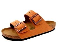 Birkenstock Unisex Erwachsene Sandale Arizona Birko-Flor Nubuk normal Braun 41