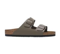 Birkenstock - Arizona Natural Leather Sandalen Herren concrete grey 41