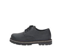 Birkenstock Unisex Erwachsene Schnürschuhe Highwood Lace Low geöltes Leder Schwarz 39