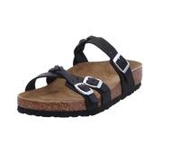 BIRKENSTOCK Unisex Franca Braided Oiled Leather Black Sandalen 37 EU