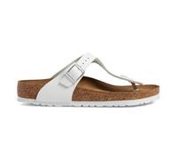 Birkenstock Unisex Gizeh BS Natural Leather White Sandalen 40 EU