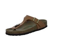 Birkenstock Unisex Gizeh Earthy Pecan Veg, Birkibuc Flip Flops, 36 EU