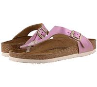 Birkenstock Unisex Gizeh Wildleder, Rosa, Größe 42, Pink Leather, 39.5/40 EU