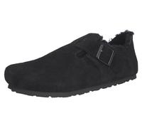 Birkenstock Unisex London Shearling Suede Shearling Black Schuhe 42 EU