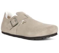 BIRKENSTOCK Unisex London Shearling Suede Taupe Schuhe 39 EU