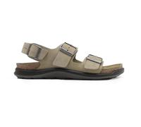 Birkenstock Unisex Milano CT W Waxy Leather Tobacco Brown Sandalen 39 EU