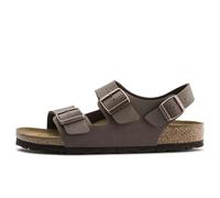 Birkenstock Unisex Milano Mocca, Birkibuc Sandal, braun, 44 EU