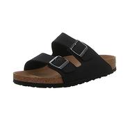 Birkenstock Unisex Slides, Black, 39 EU