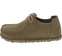 Birkenstock Halbschuhe Utti Lace Unisex Veloursleder grau-taupe Größe 41