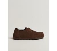 BIRKENSTOCK Utti Lace Loafer Carafe Suede Braun 43