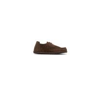 BIRKENSTOCK Utti Lace Loafer Carafe Suede Braun 46