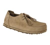 Birkenstock Leder-Schnürschuhe "Utti" in Beige - 21% | Größe 40 | Damen Schnuerschuhe