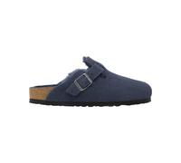 Birkenstock - Warme und weiche Clogs - Boston Shearling Leather/Suede Regular New Navy für Herren aus Leder - Größe 41 - Navy blau Navy blau 41