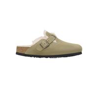 Birkenstock Herren Pantoletten BOSTON SHEARLING, sand, Gr. 42EU