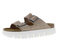 Birkenstock Women's Arizona Chunky Sandals, Warm Sand, Tan, 8-8.5 Narrow US