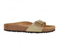 BIRKENSTOCK Damen Pantolette 'Madrid' gold, Größe 42, 4577056 Gold 42