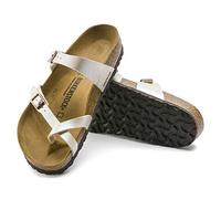 Birkenstock Womens Mayari Graceful Pearl White Birko-Flor Sandals 39 EU