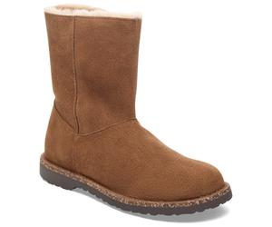 Birkenstock - Women's Uppsala Zip Suede Shearling - Winterschuhe, Gr. 40 EU 40 - Narrow, braun (DarkTea)