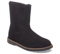 Birkenstock - Women's Uppsala Zip Suede Shearling - Winterschuhe, Gr. 41 EU 41 - Narrow, grau/schwarz (Black)