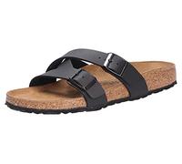 BIRKENSTOCK Yao Balance Damenschuhe Pantoletten Bequem Pantolette Schwarz Freizeit, Schuhgröße:EUR 39