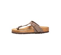 Zehentrenner Birkenstock Gizeh BF Normal Mocha Kinder-Schuhgröße 36