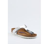 Birkenstock Zehentrenner-Pantolette Gizeh in grau in Größe: 38 für Damen Weite: N