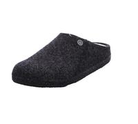 BIRKENSTOCK Zermatt Clogs Filz Hausschuhe Lammfell gefüttert, Anthracite, 41 EU