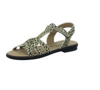Ricosta Riemchensandalen BIRTE – rutschfeste Echtleder-Sandalen, flach – Desert Gr. 36