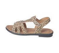 Ricosta Mädchen Riemchensandalen Birte – Echtleder, rutschfest, Weite Mittel – Desert (680) 42 EU