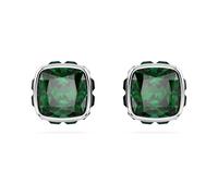 Swarovski Birthstone Ohrstecker, Kissenschliff, Mai, Grün, Rhodiniert