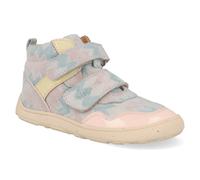 Bisgaard Barfuß Kinder-Halbschuhe - Becky Zikzag blau-rosa 28