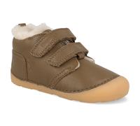 Bisgaard Barfuß Kinder-Winterschuhe - Carter lamb khaki grün 26