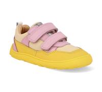Bisgaard Barfuß-Kinderschuhe - Elroy in Zitronengelb und Rosa 24