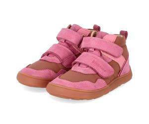 Bisgaard Barfuß-Sneaker BECKY Rosa - Gr. 31 - Leder und Synthetik