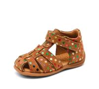 Sandale BISGAARD "carly", Mädchen, Gr. 24, confetti, Veloursleder, Schuhe Sandale, Babysandale für Laufanfänger, Größenschablone zum Download (18324267-24) confetti