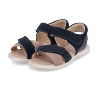 Bisgaard Kinder Sandalen SOFIE Dunkelblau Rauleder, Größe:28, Farbauswahl:blau-Kombi