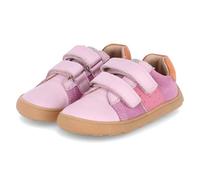 Bisgaard Barefoot Mädchen Klettschuhe Ricco Rosa Leder, Größe:32, Farbauswahl:Rose/pink