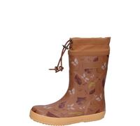 Bisgaard gefütterter Kindergummistiefel FALLEN LEAF braun 29
