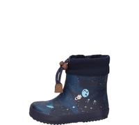 Bisgaard gefütterter Kindergummistiefel THERMO BABY SPACE EXPLORER blau 22
