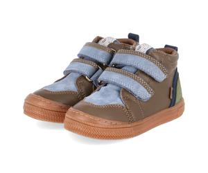 Bisgaard High Sneaker CUBA Grün - Gr. 30 - Leder und Textil