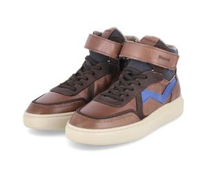 Bisgaard High Sneaker MIO TEX - Gr. 34 - Braun - Leder & Textil
