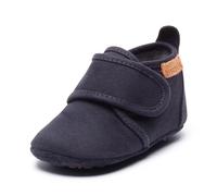 Bisgaard Home Shoe - Cotton, Baby Jungen Hausschuhe, Blau (Navy 21), 20 EU (4 Child UK)