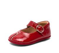 Bisgaard Jungen Unisex Kinder Annabelle Sneaker, red patent, 19 EU