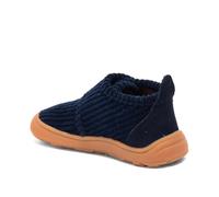 Bisgaard Jungen Unisex Kinder Barefoot Basic Sneaker, Navy Corduroy, 19 EU Weit