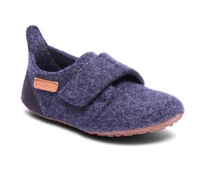 Bisgaard - Kid's Casual Wool - Hüttenschuhe, Gr. 33, blau (Blue)